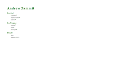 Desktop Screenshot of andrewzammit.com