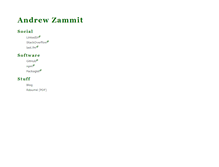 Tablet Screenshot of andrewzammit.com